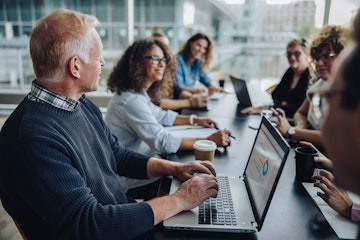 Colorado public sector employees collaborating in a professional setting